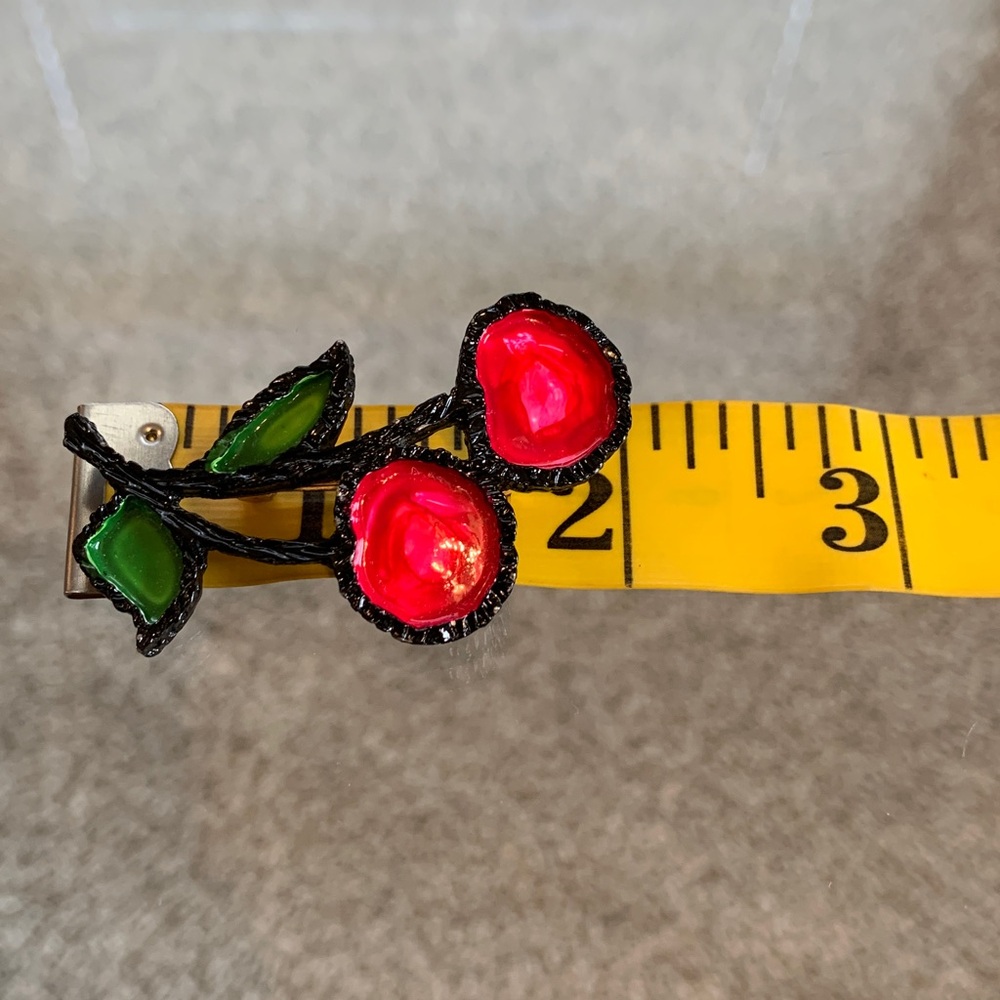 Vintage Cherry Pin - Picture 10 of 16